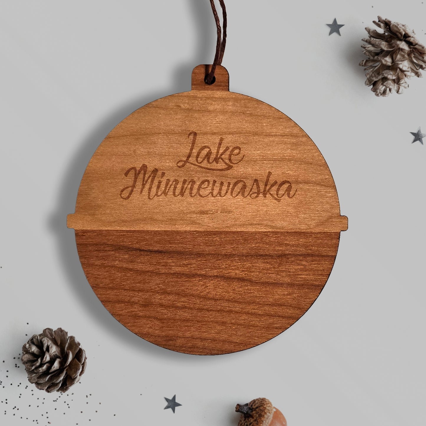 Lake Minnewaska Bobber Ornament