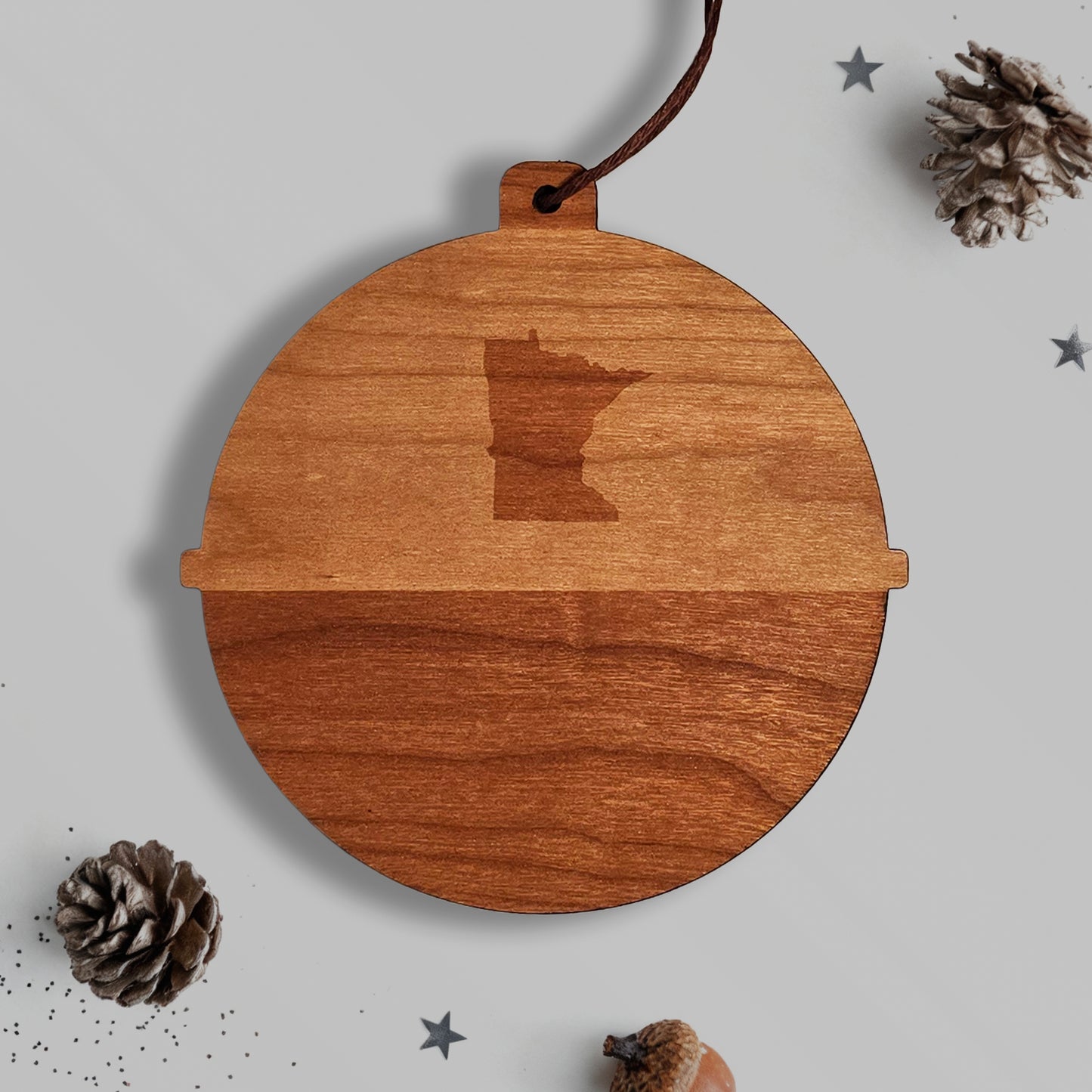 Minnesota State Bobber Ornament