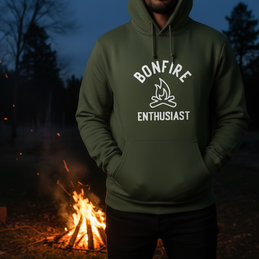 Bonfire Enthusiast Fleece Hoodie