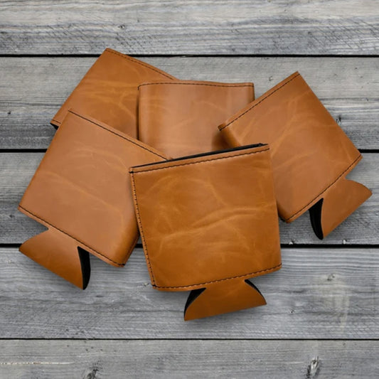KSTP Custom Engraved Leatherette Can Cooler