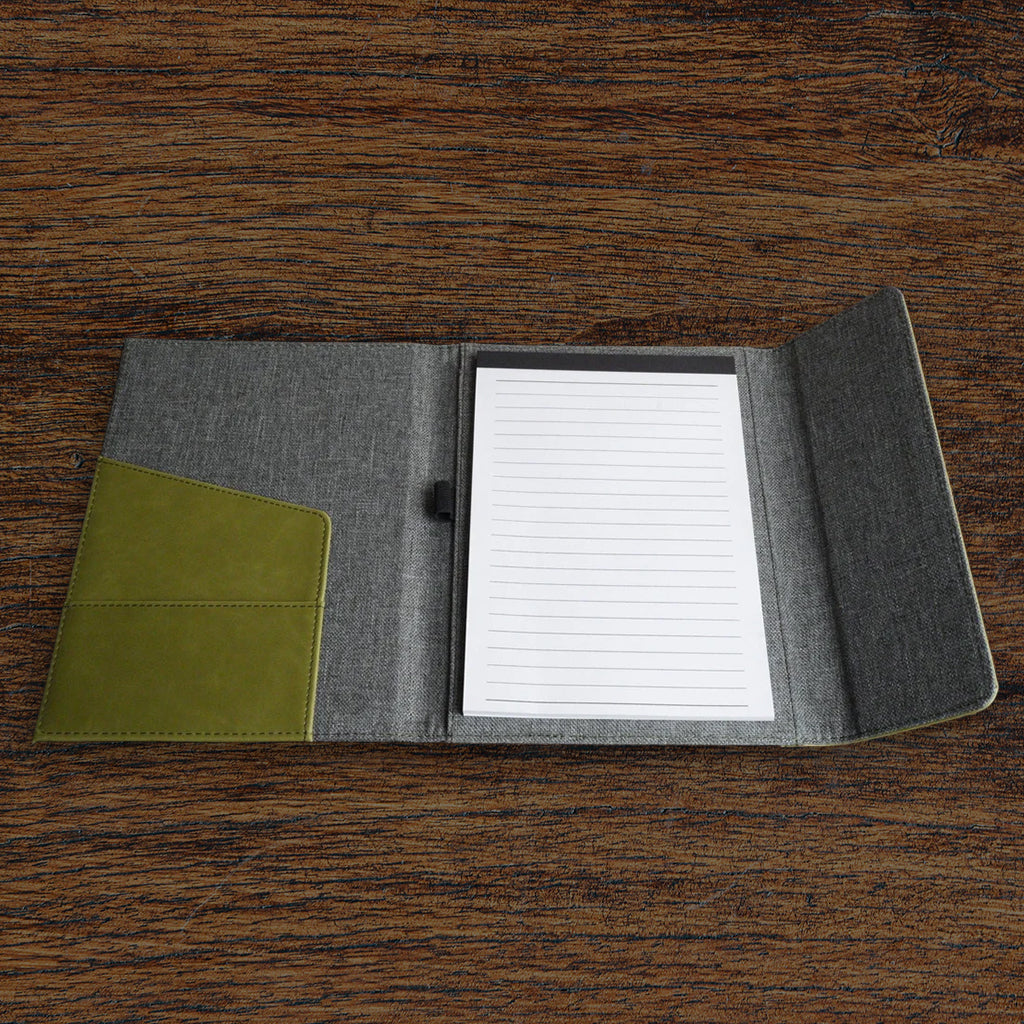 KSTP Custom Engraved Executive Leatherette Padfolio