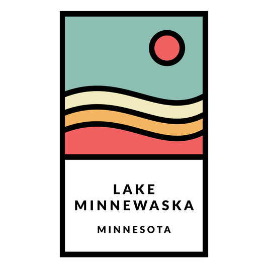 Lake Minnewaska Sticker