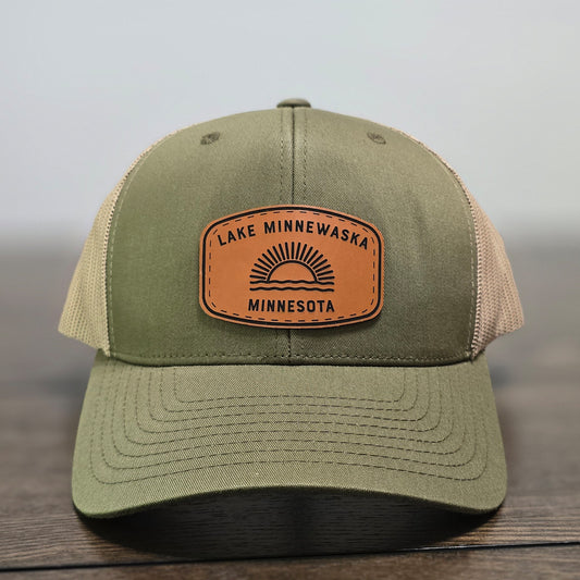Lake Minnewaska Sunset Trucker Hat | Snapback