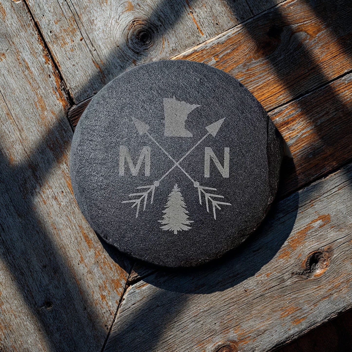 Minnesota Elements Collection Slate Coasters