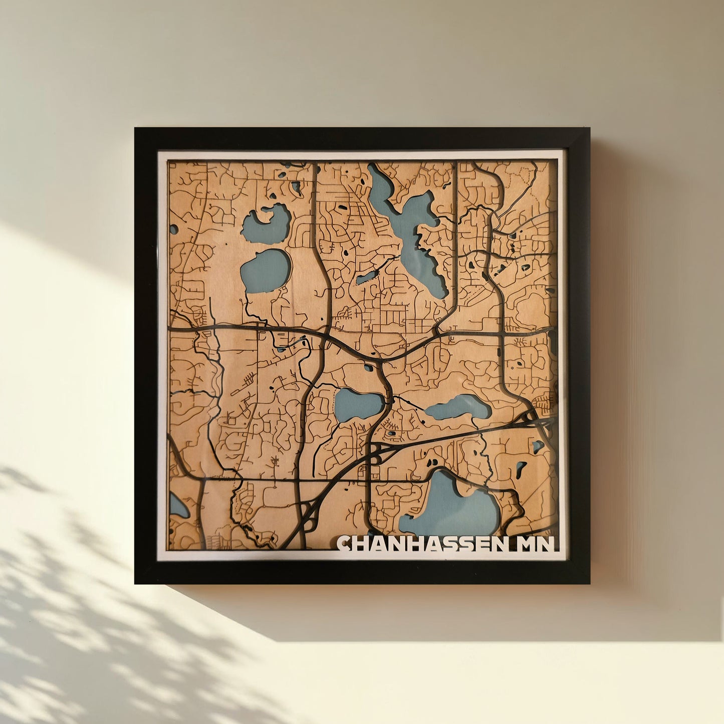 Laser Cut 3D Maps