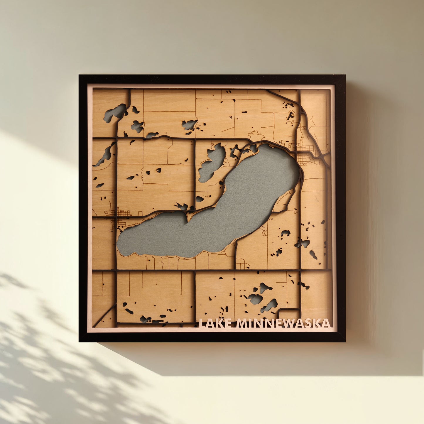Laser Cut 3D Maps