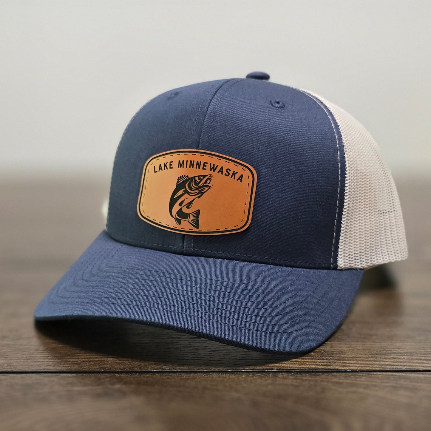Lake Minnewaska Walleye Trucker Hat | Snapback