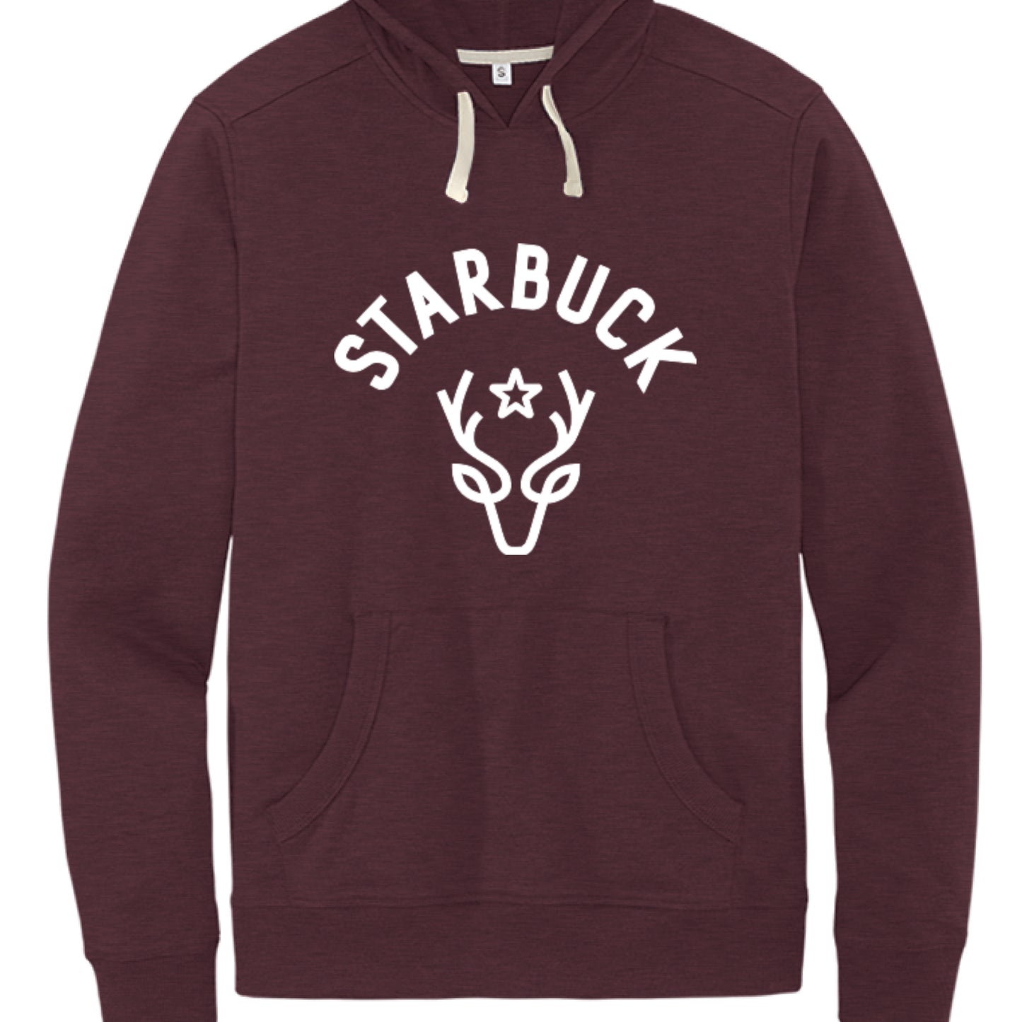 Maroon Heather - FRONT