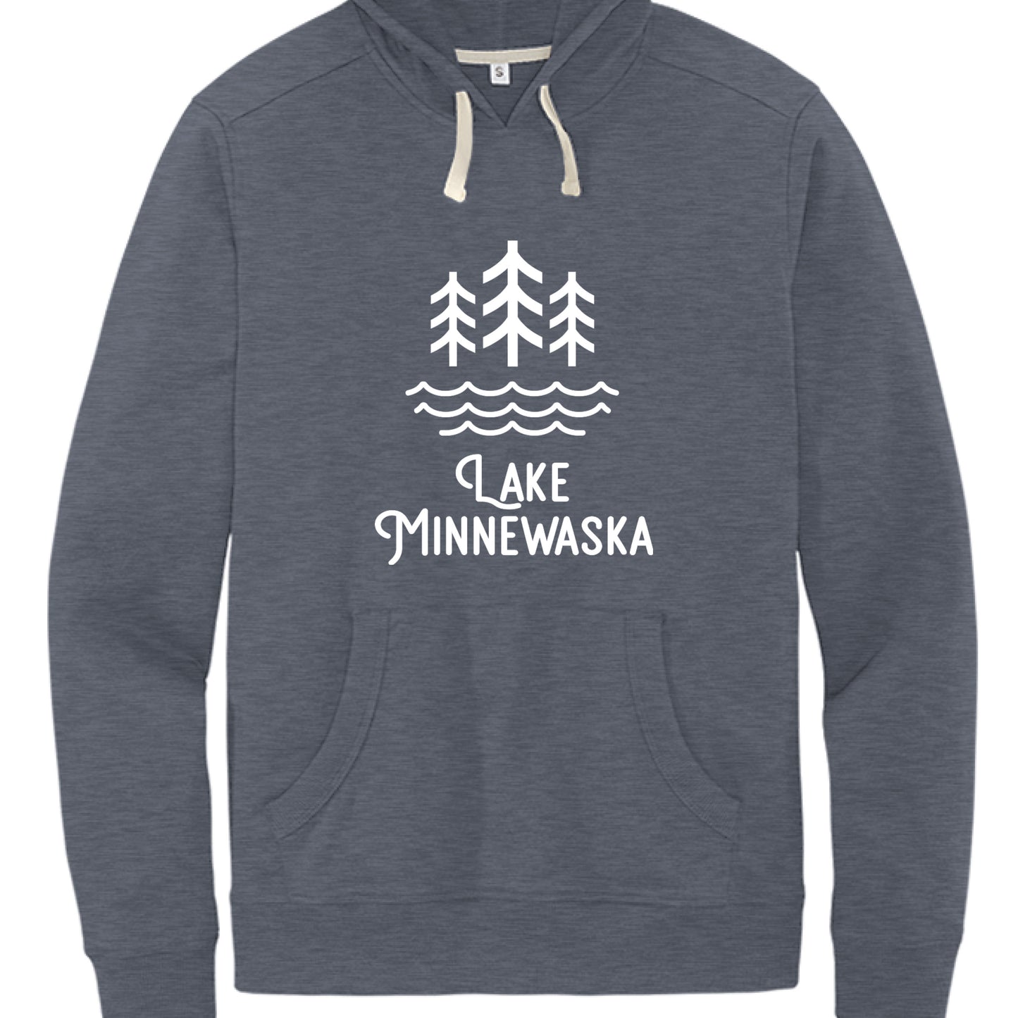 Heathered Navy - FRONT