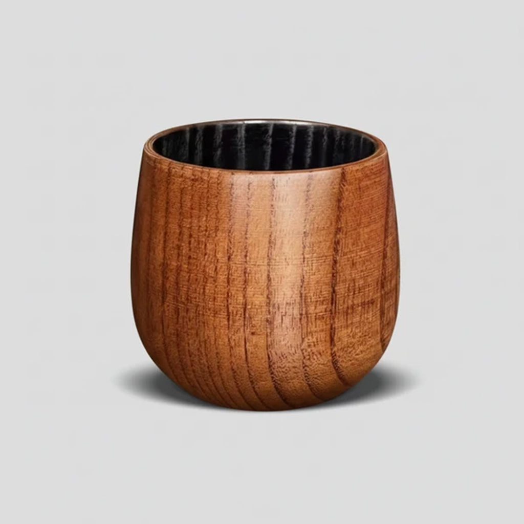 Custom Engraved 10oz Charred Oak Whiskey Cup