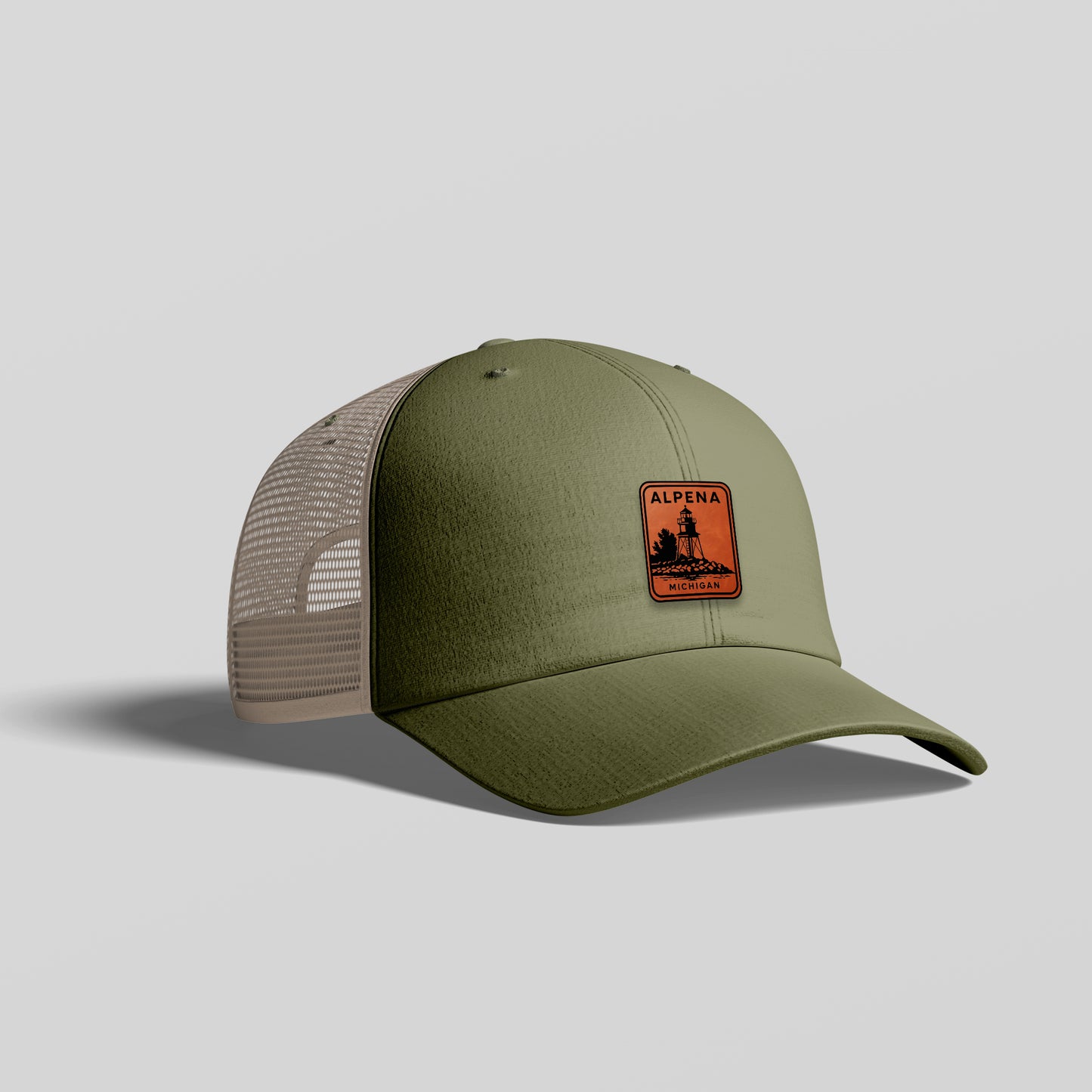 Alpena "Little Red" Lighthouse Trucker Hat