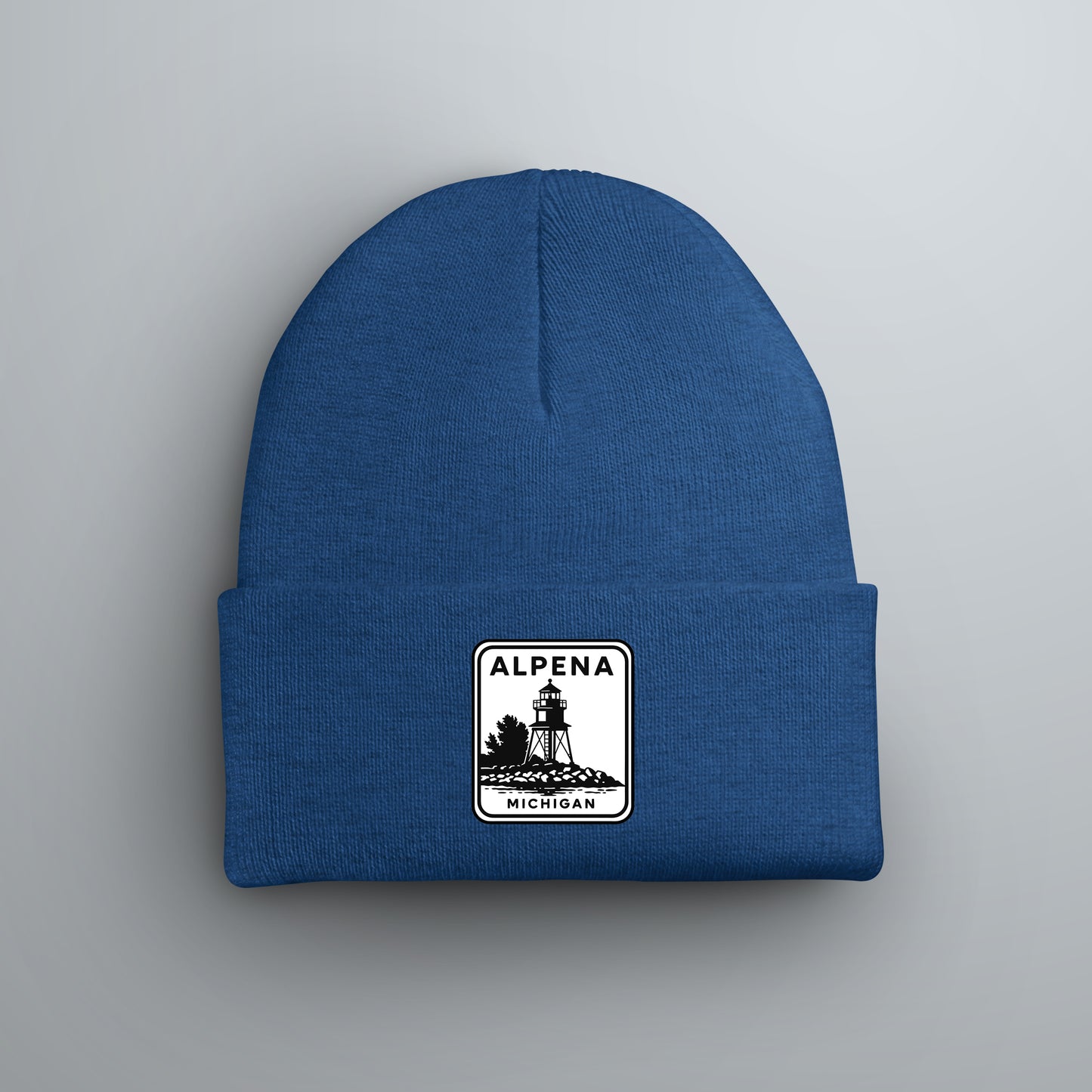 Alpena "Little Red" Lighthouse Beanie | Michigan Winter Hat