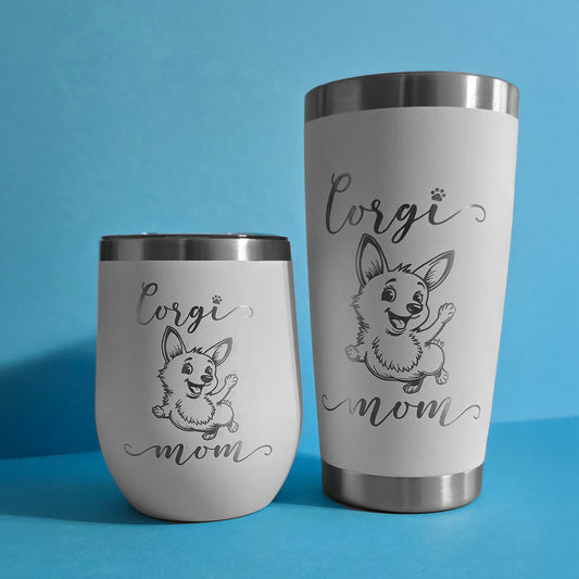 Corgi Mom Tumblers