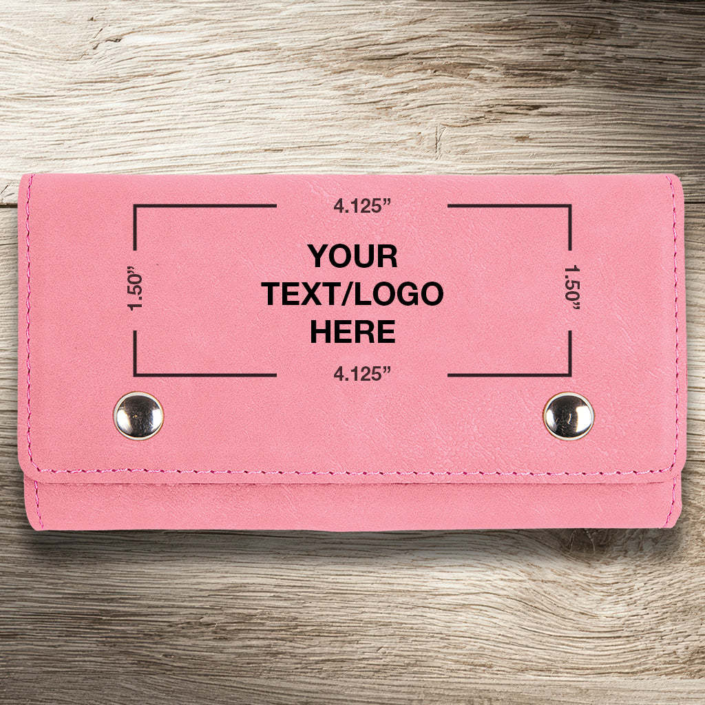 Custom Engraved Leatherette Card & Dice Set