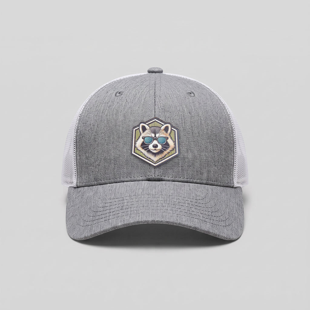 Cool Raccoon Yupoong Retro Trucker Hat