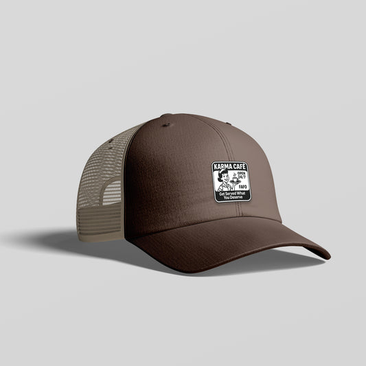 Karma Cafe Trucker Hat