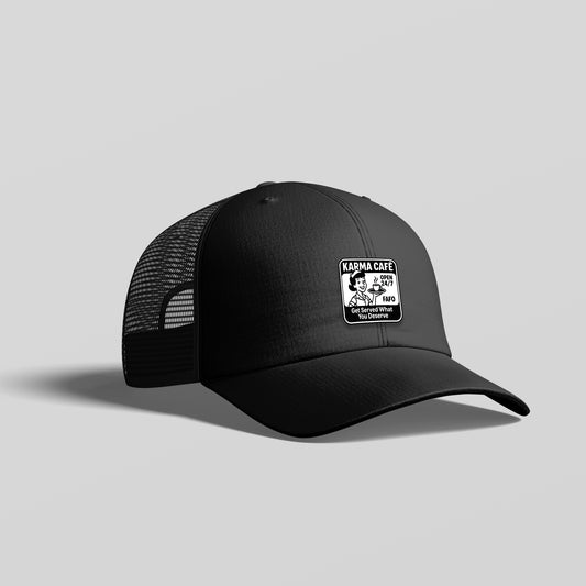 Karma Cafe Trucker Hat