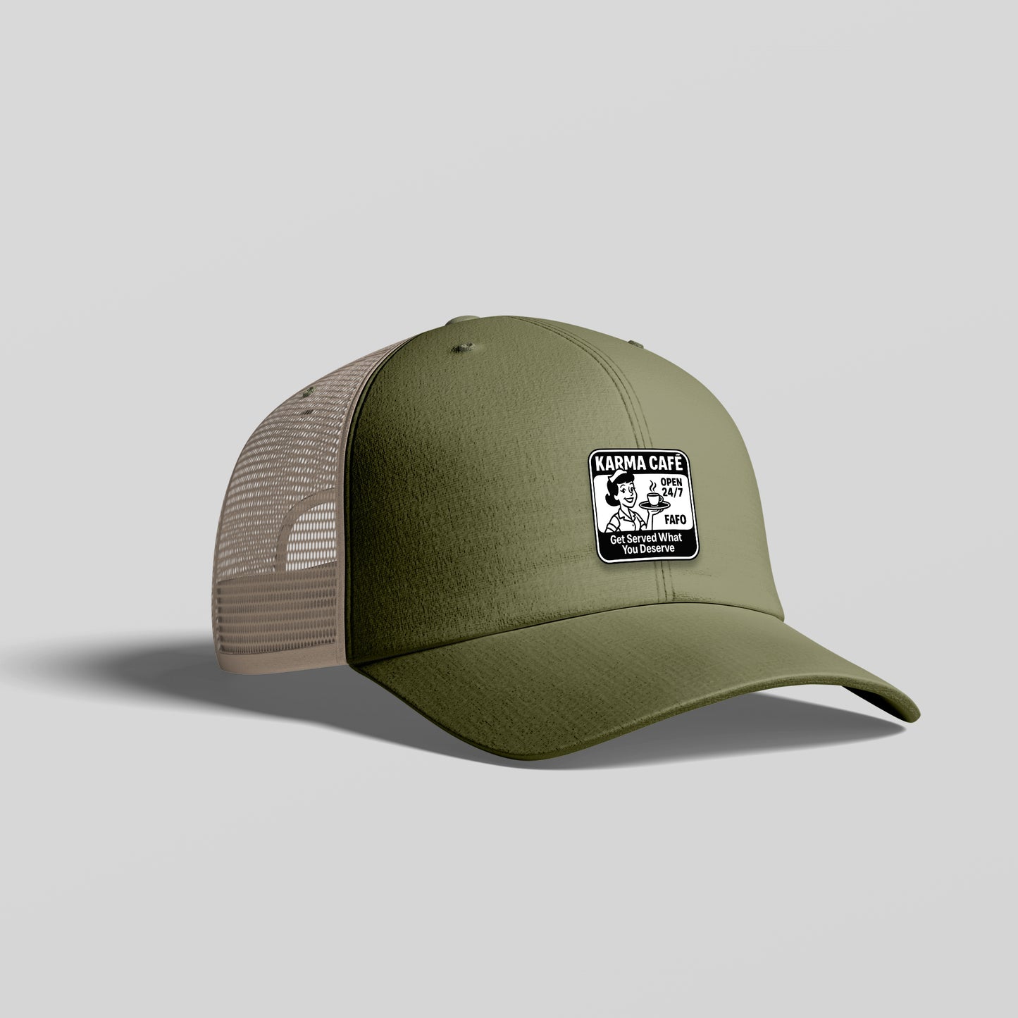Karma Cafe Trucker Hat
