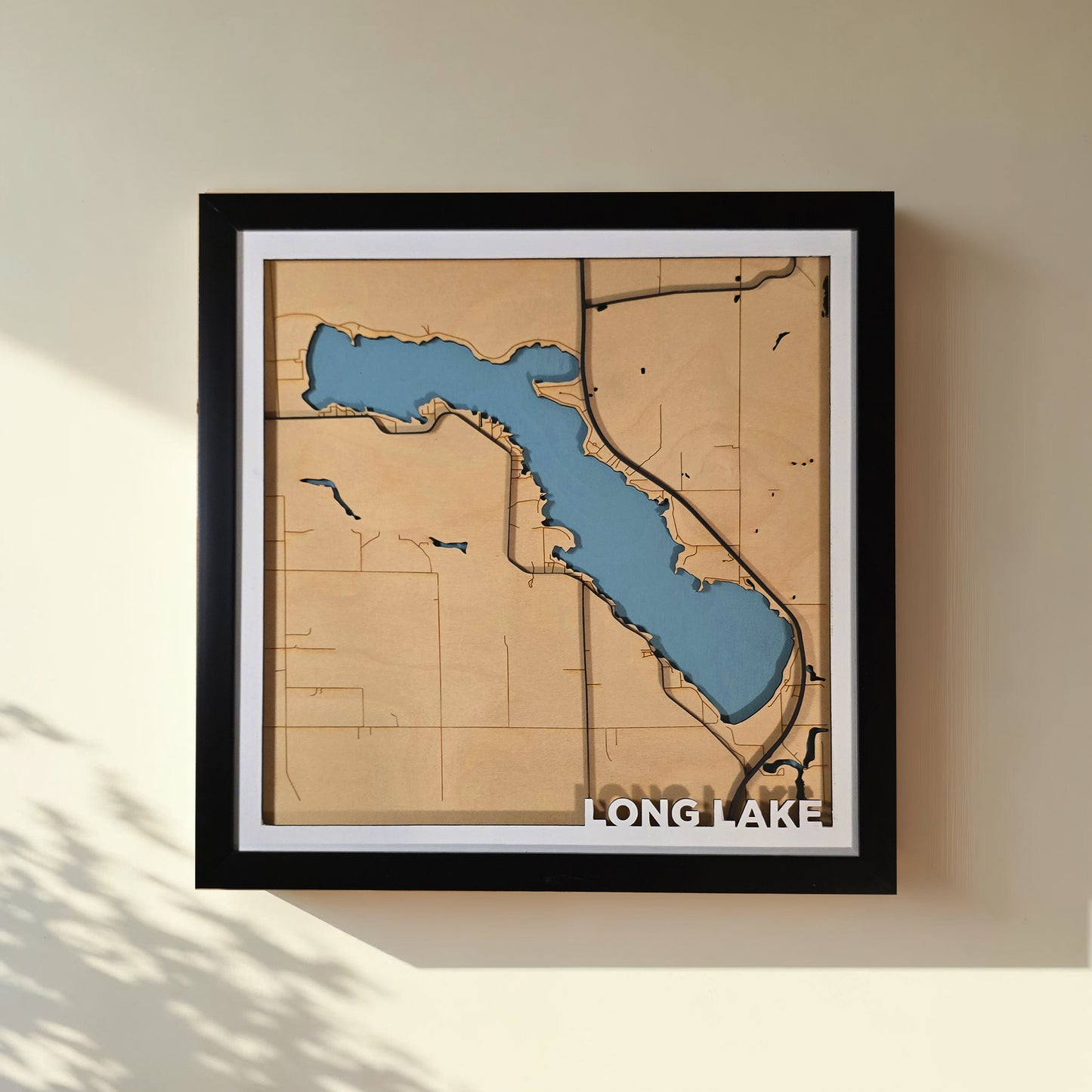 Laser Cut 3D Maps