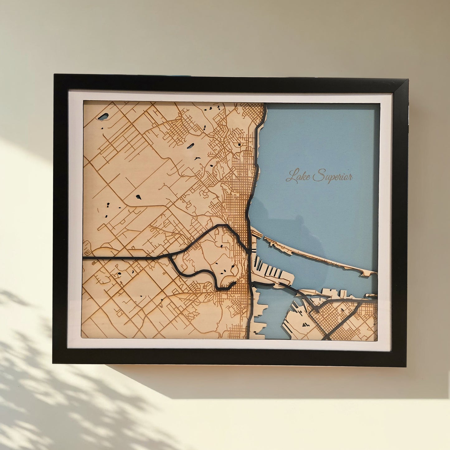 Laser Cut 3D Maps