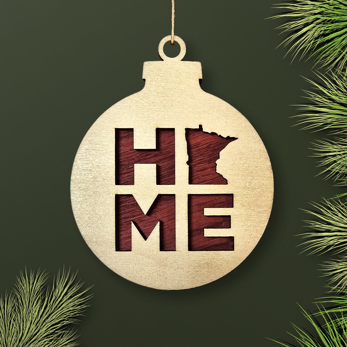 Basswood front with barnwood red stained oak backer