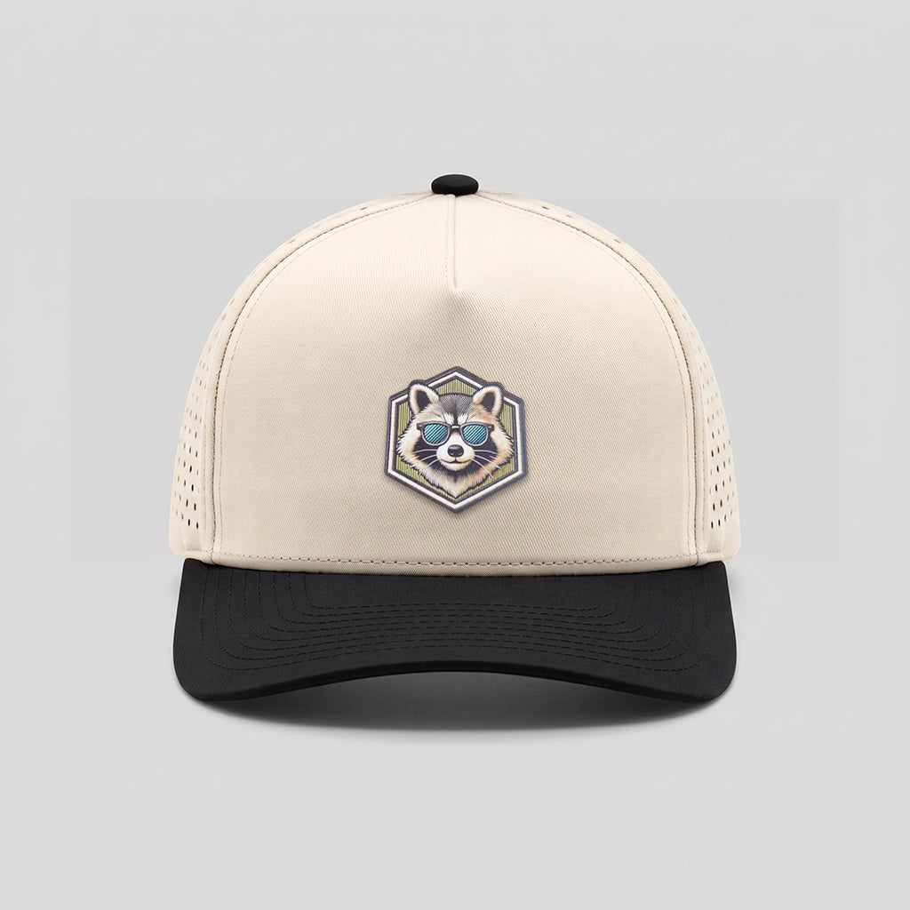 Cool Raccoon Water-Resistant Performance Snapback Hat