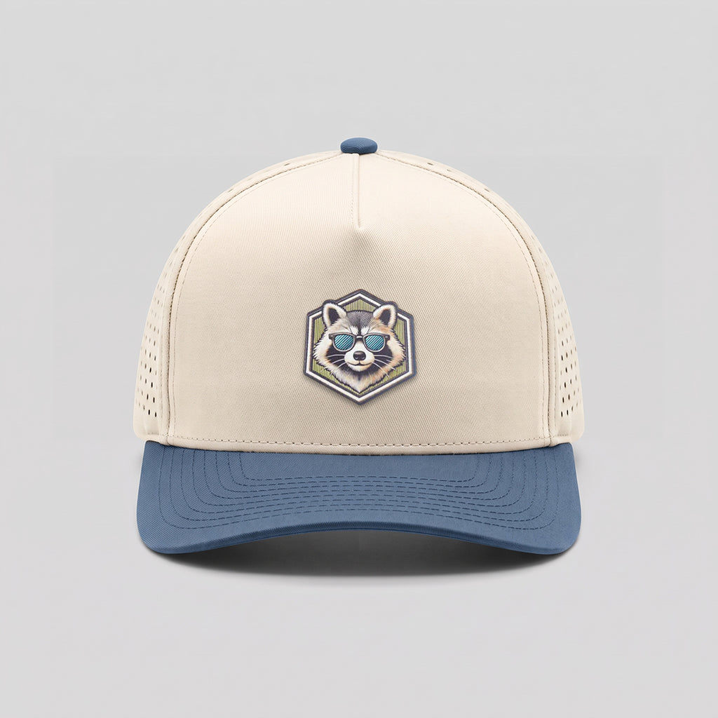 Cool Raccoon Water-Resistant Performance Snapback Hat
