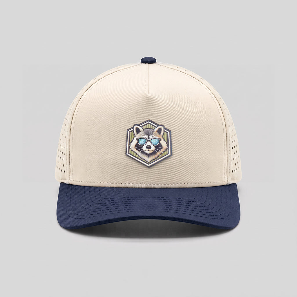 Cool Raccoon Water-Resistant Performance Snapback Hat