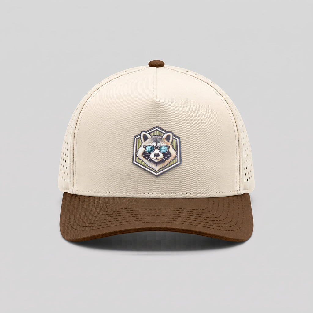 Cool Raccoon Water-Resistant Performance Snapback Hat