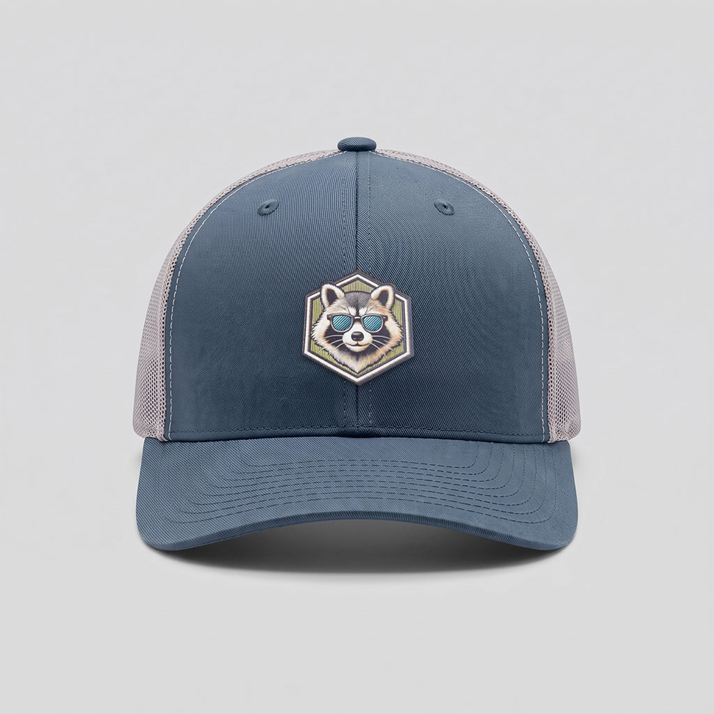 Cool Raccoon Yupoong Retro Trucker Hat