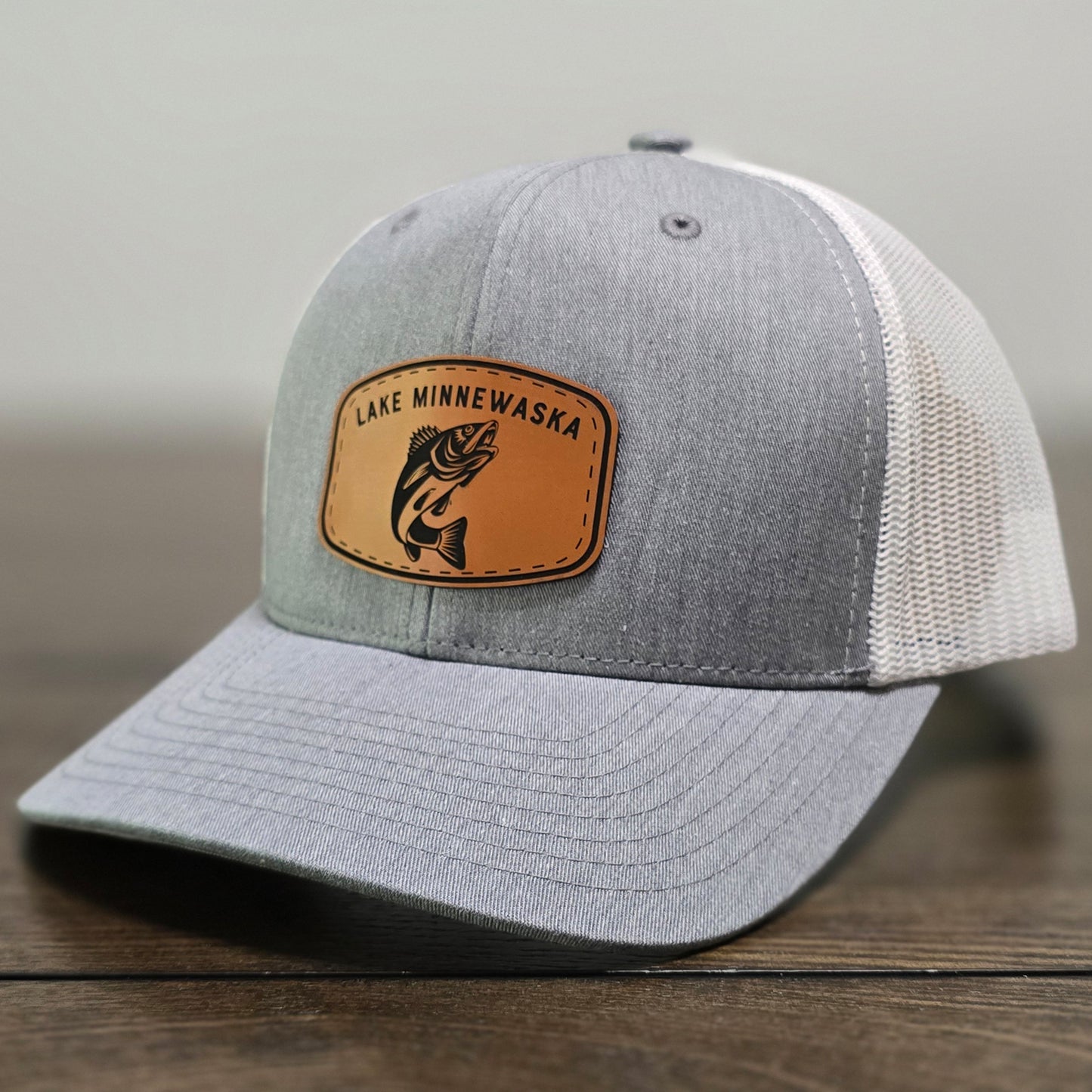 Lake Minnewaska Walleye Trucker Hat | Snapback