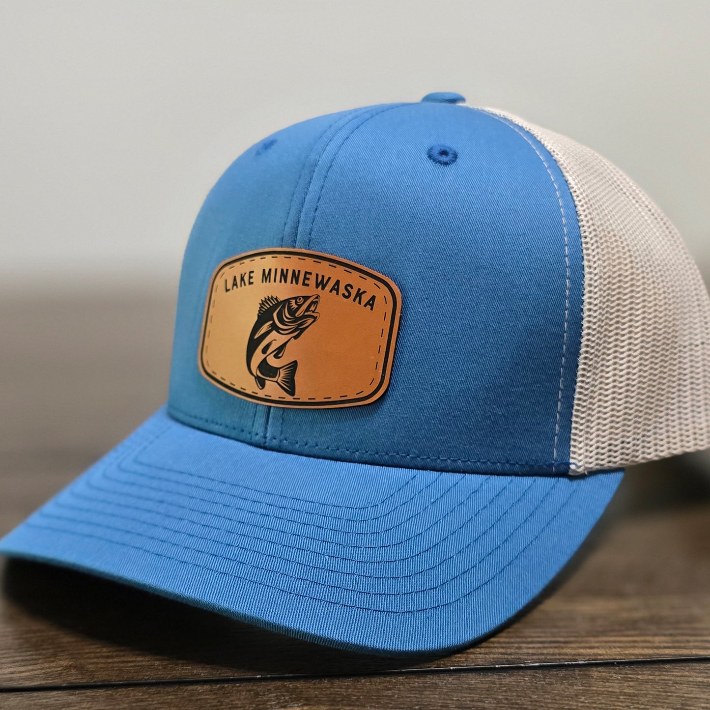 Lake Minnewaska Walleye Trucker Hat | Snapback