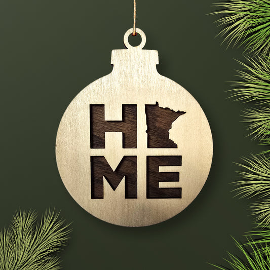 Basswood front with walnut stained oak backer