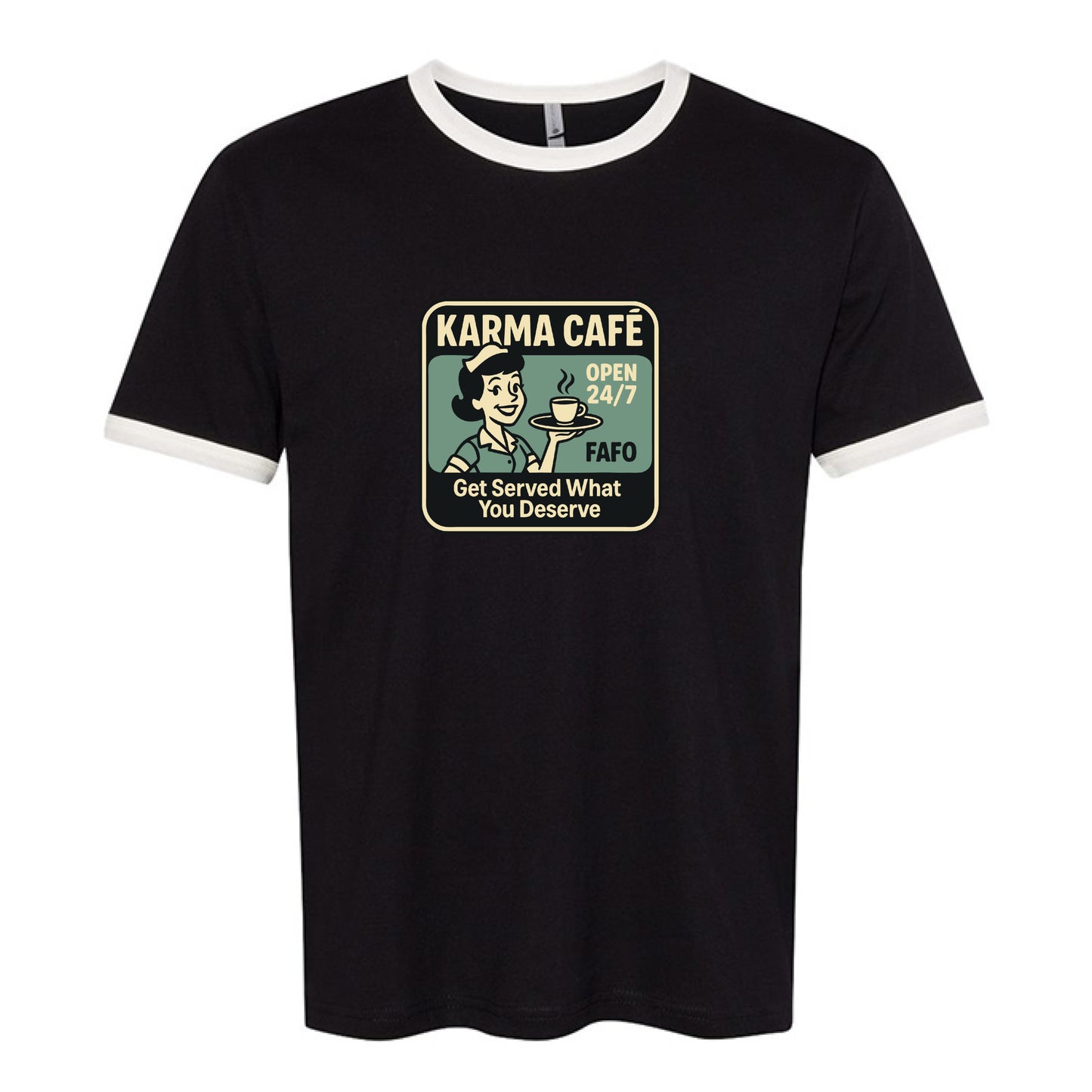 BLACK/ NATURAL - FRONT