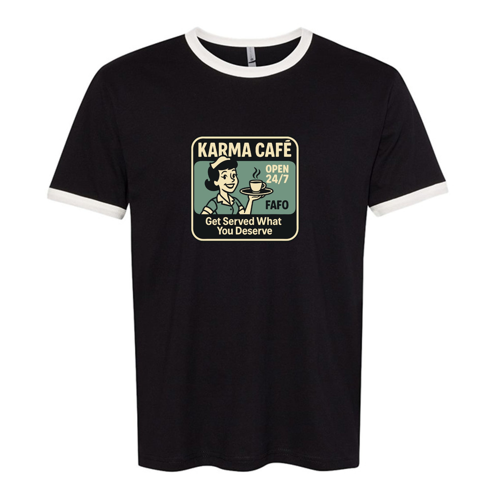 BLACK/ NATURAL - FRONT