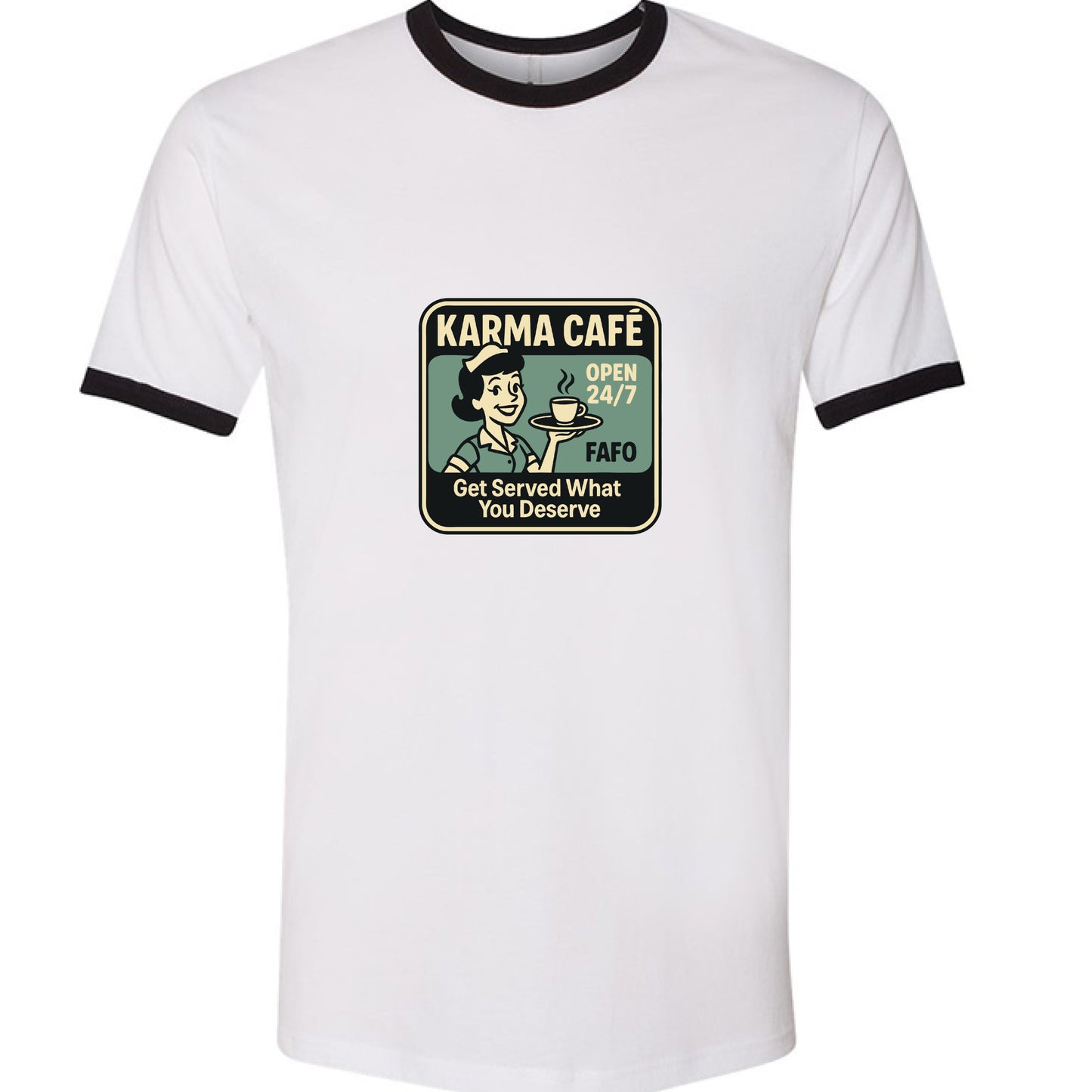 WHITE/ BLACK - FRONT