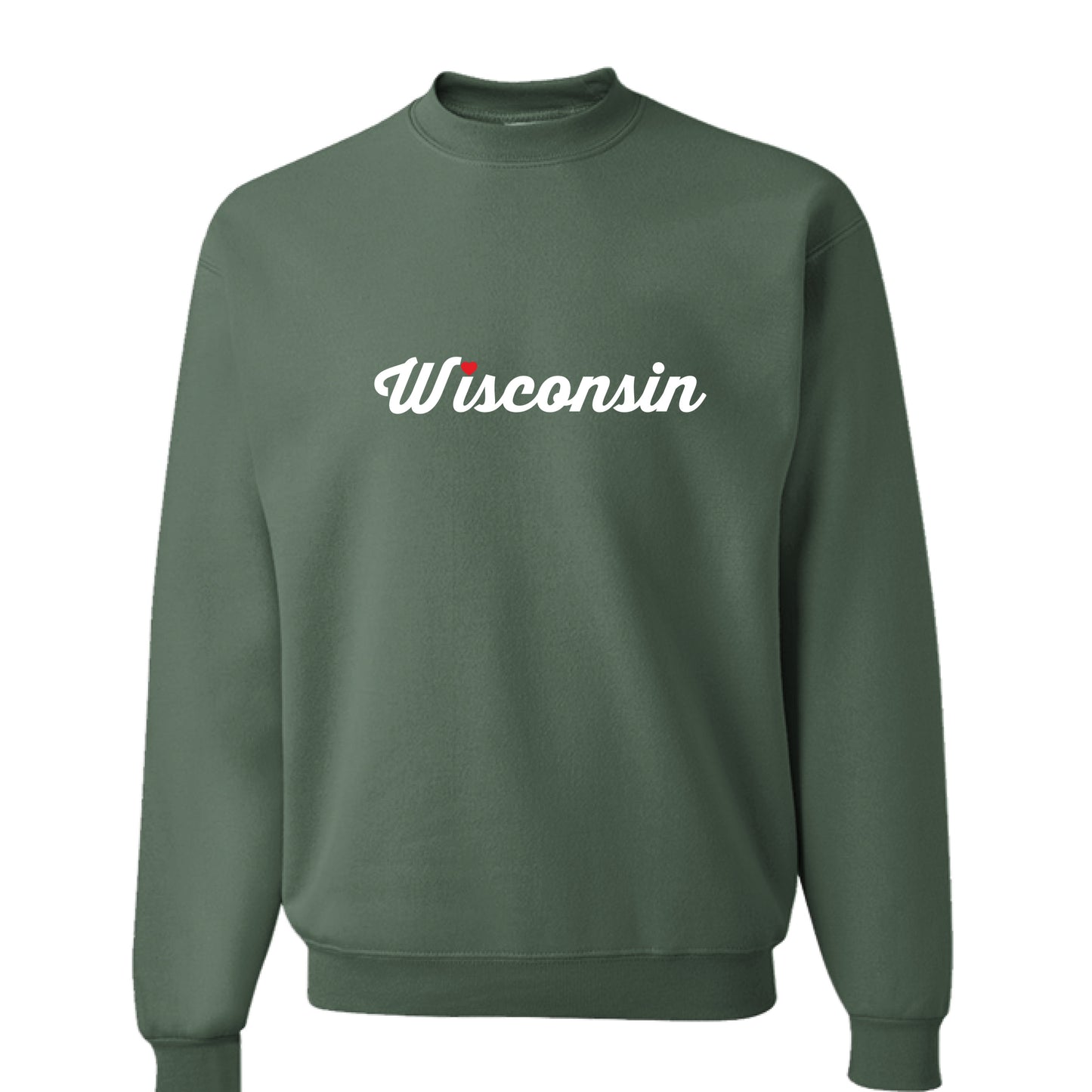 Military Green Heather - FRONT