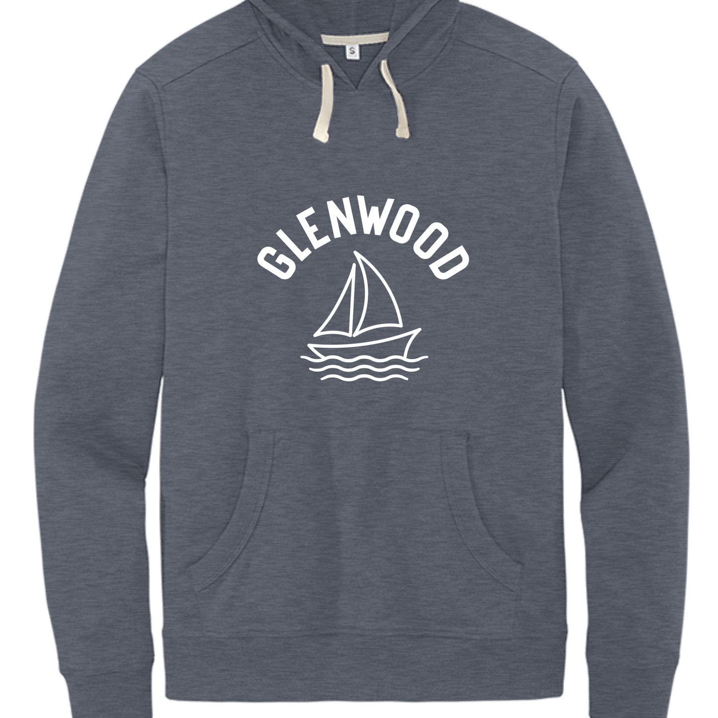 Heathered Navy - FRONT