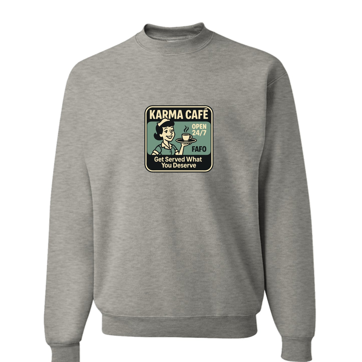 Oatmeal Heather - FRONT