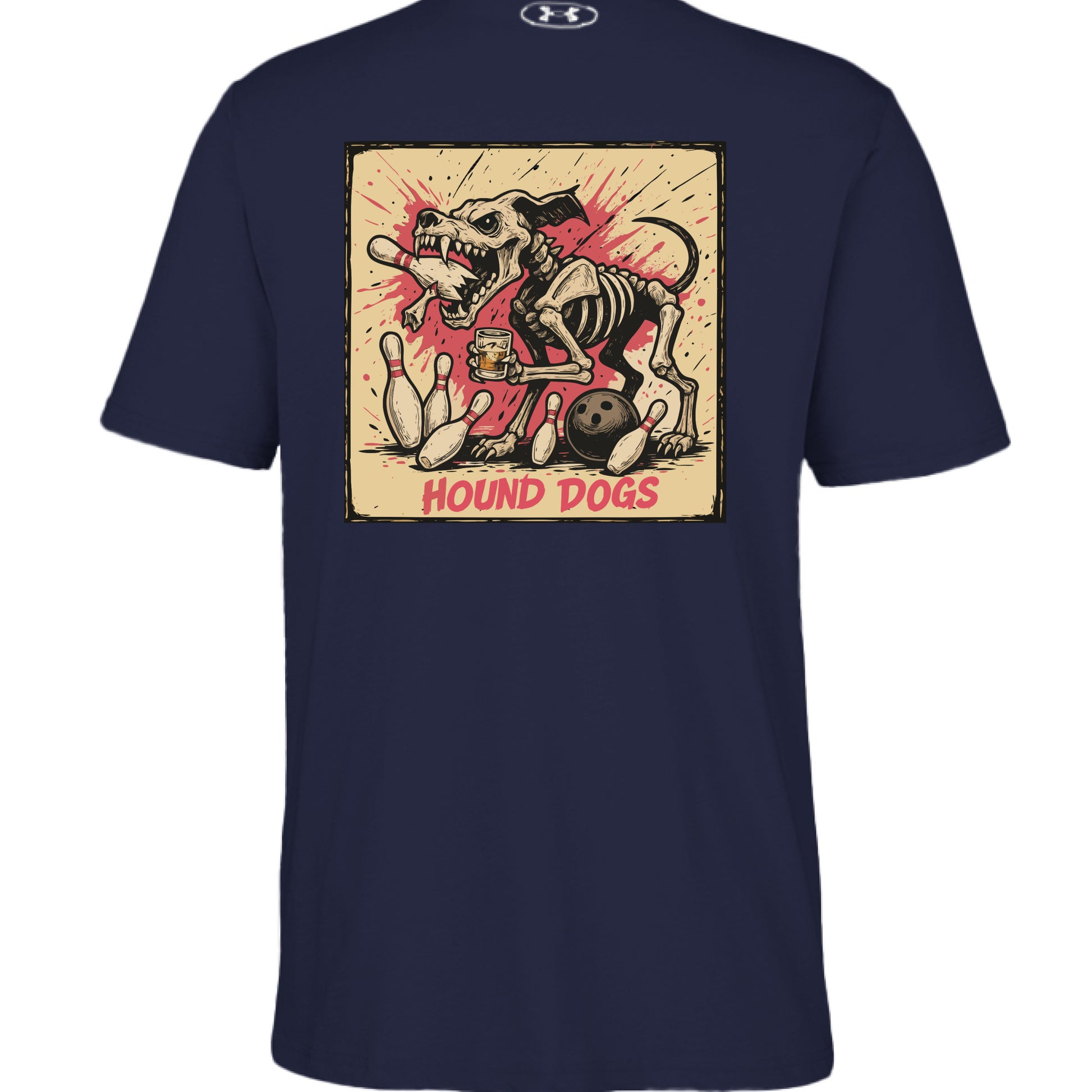 MID NVY/ WHT _410 - BACK