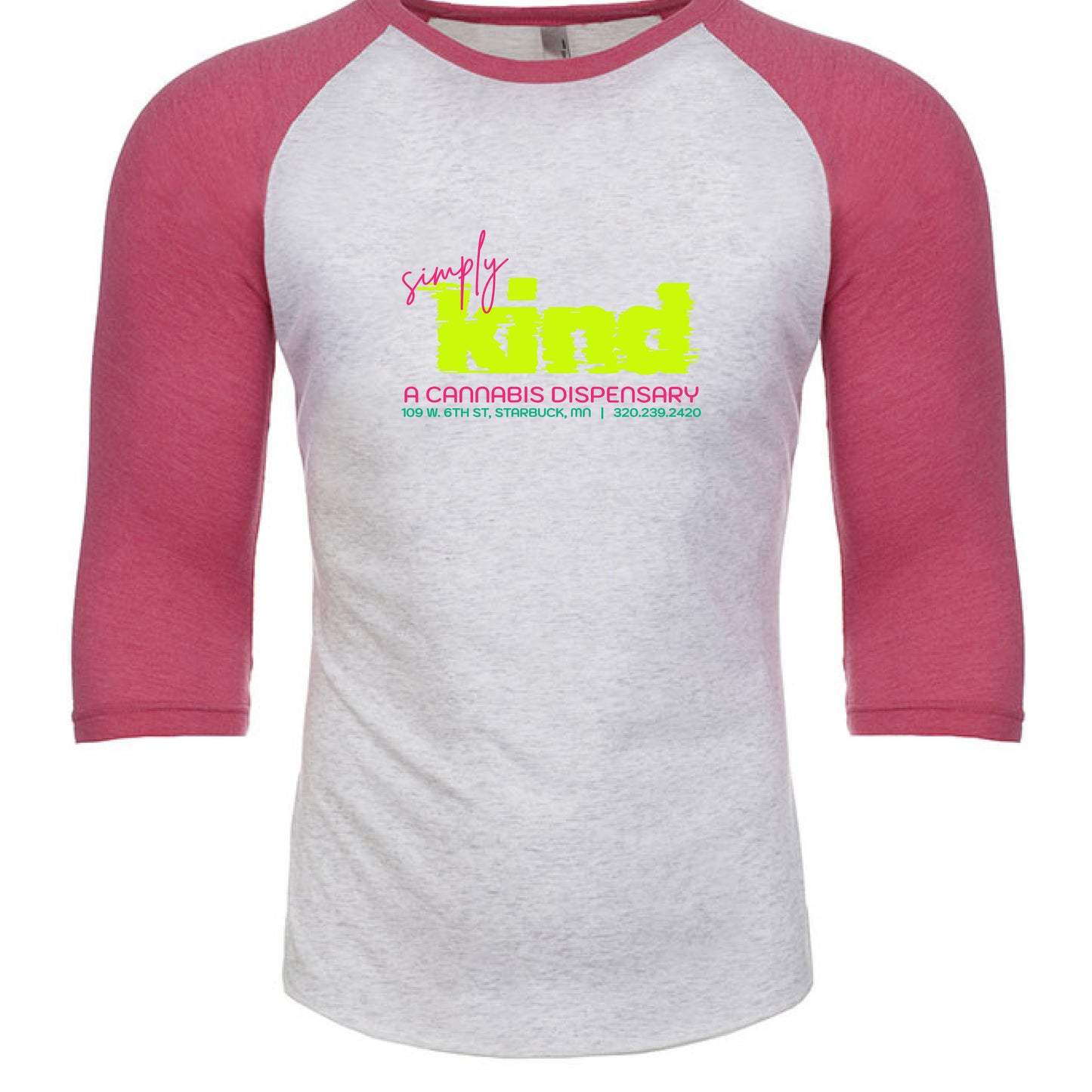Vintage Pink/ Heather White - FRONT