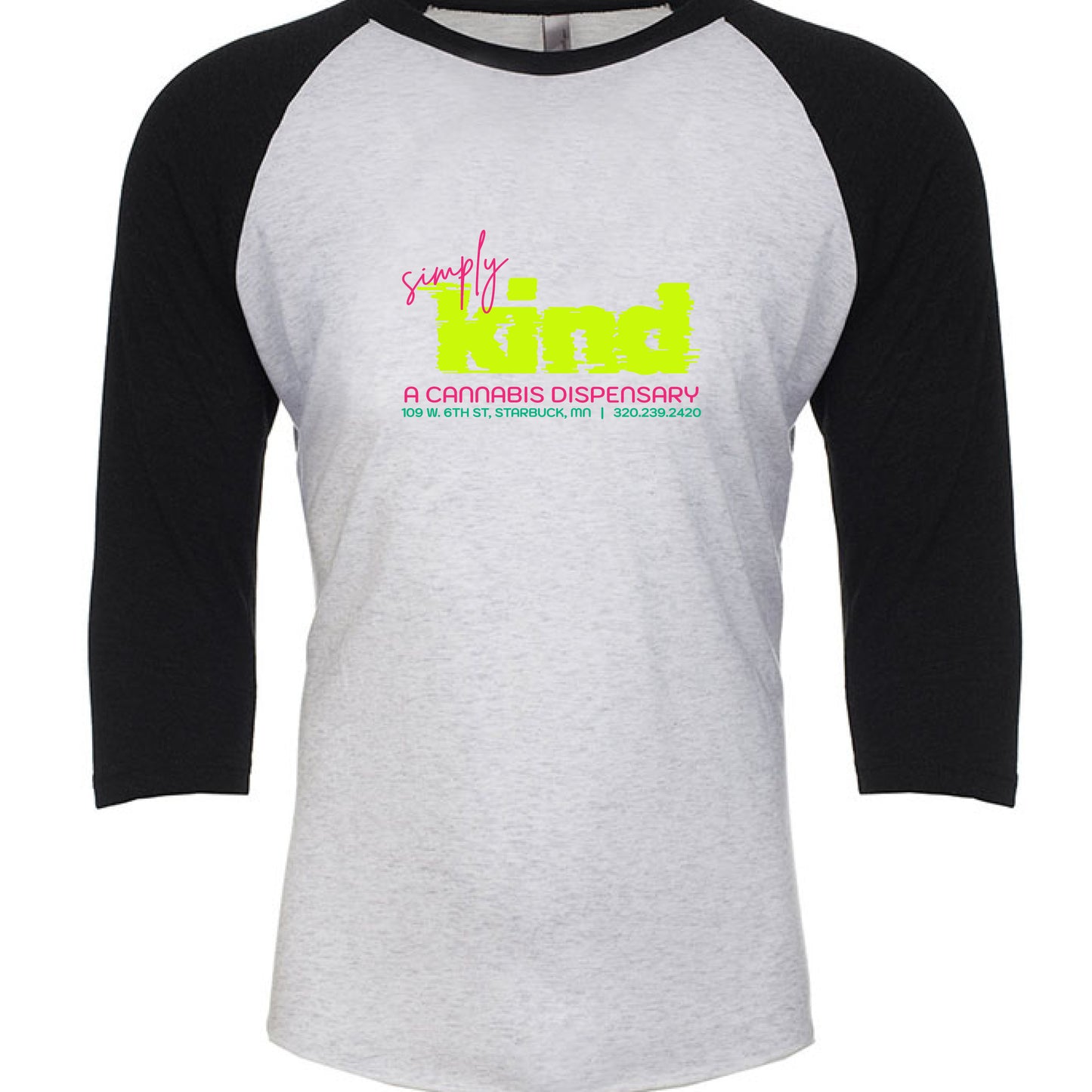 Vintage Black/ Heather White - FRONT