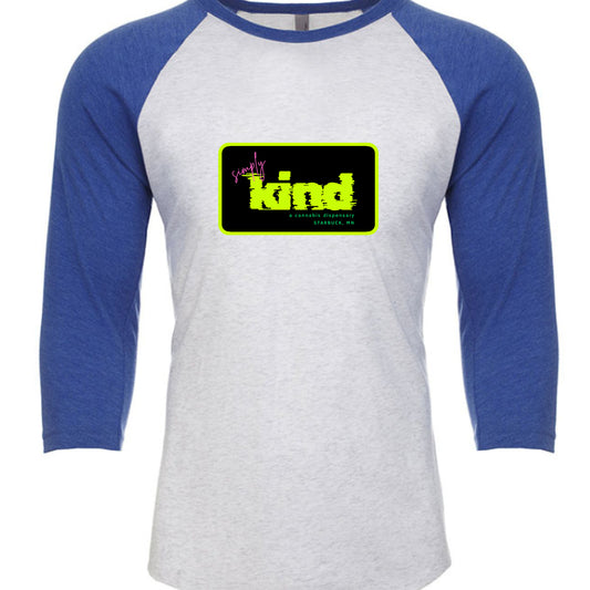 Vintage Royal/ Heather White - FRONT