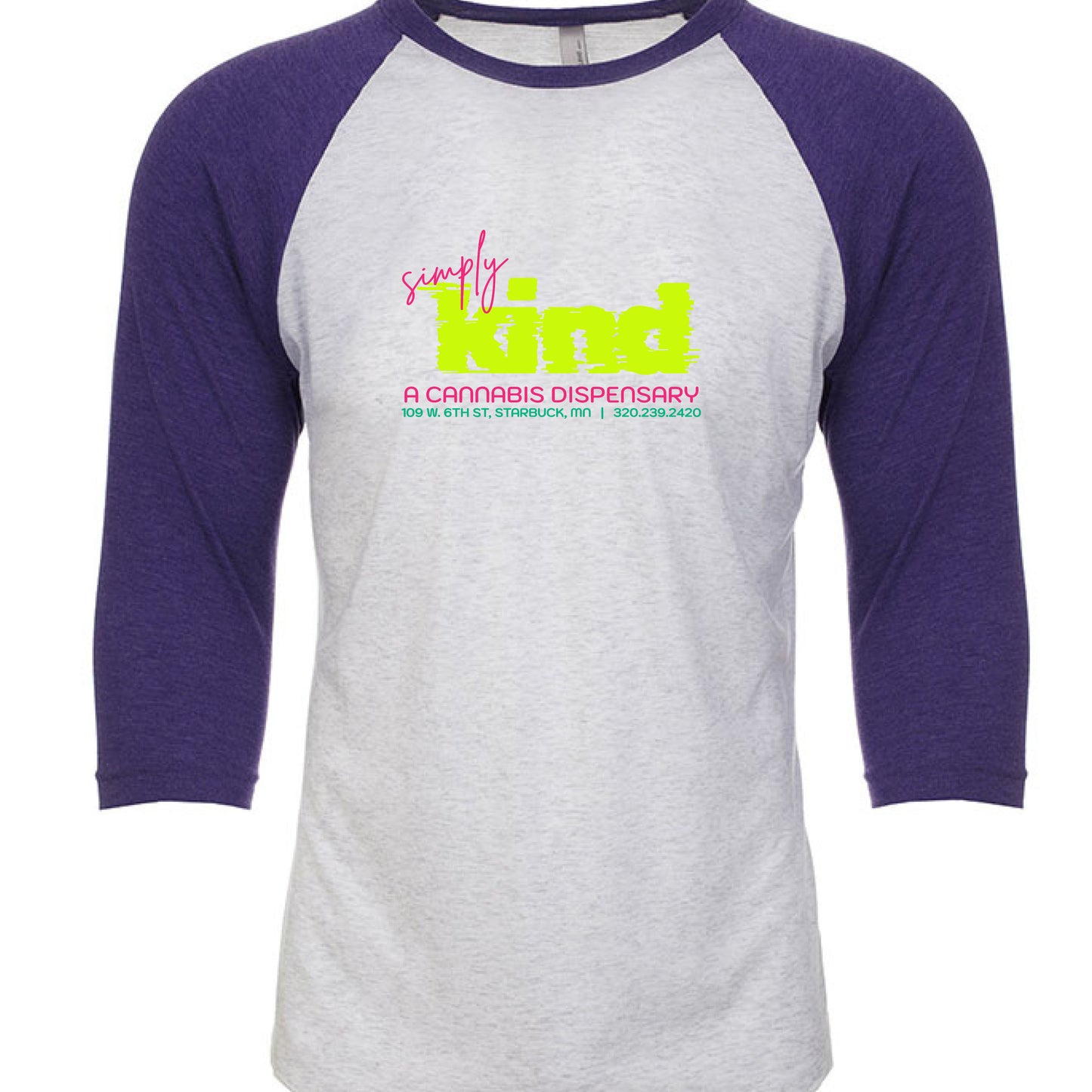 Purple Rush/ Heather White - FRONT