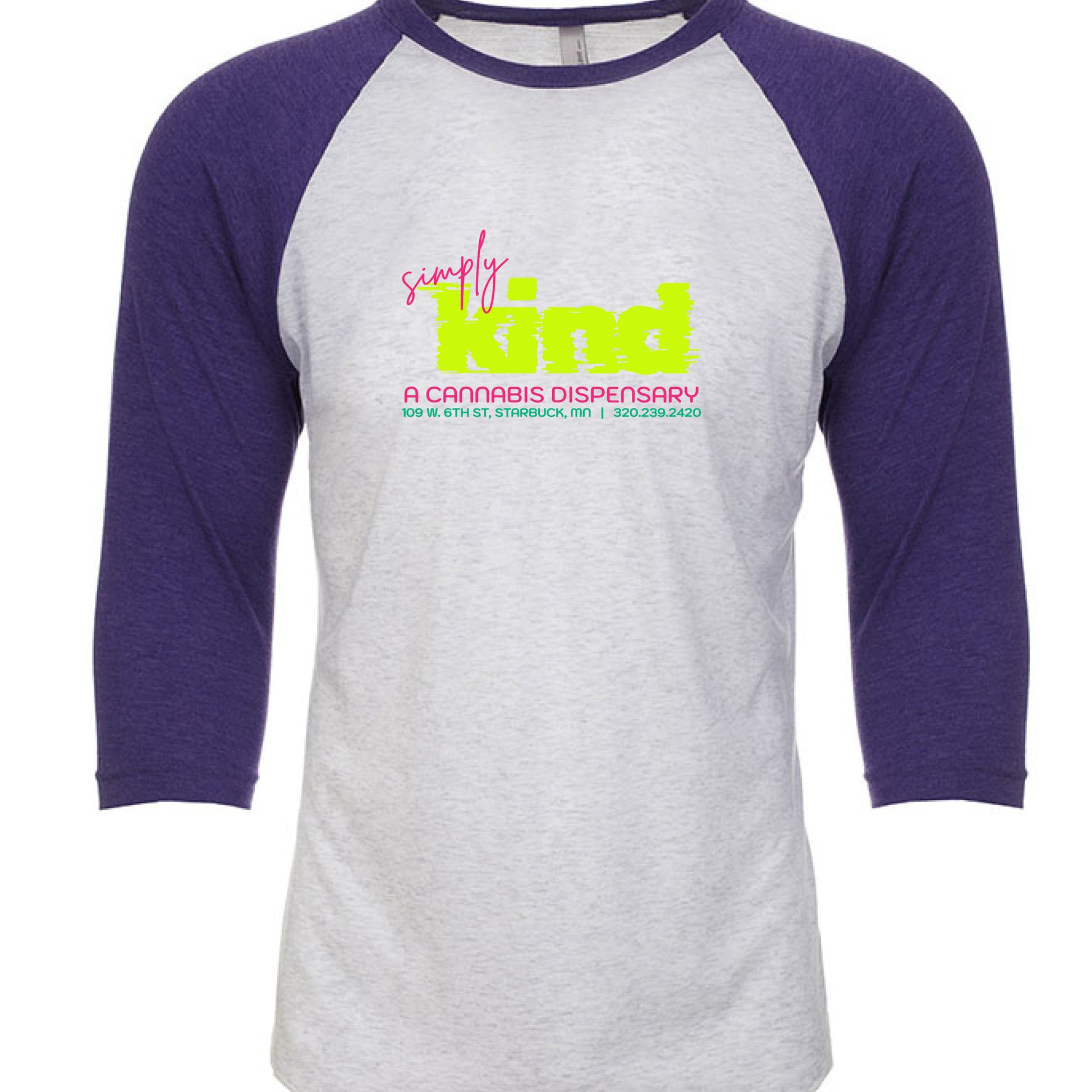 Purple Rush/ Heather White - FRONT