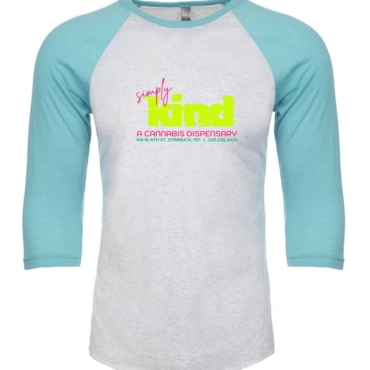 Tahiti Blue/ Heather White - FRONT