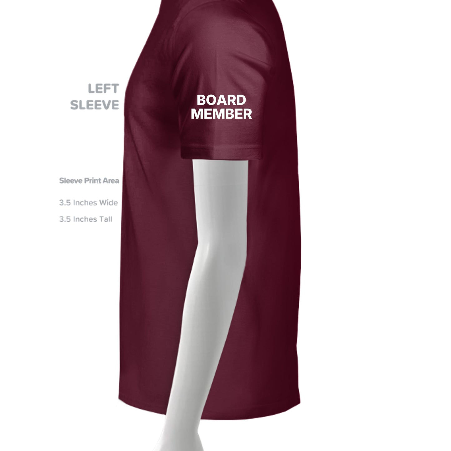 MAROON - G500 - SLEEVE_LEFT